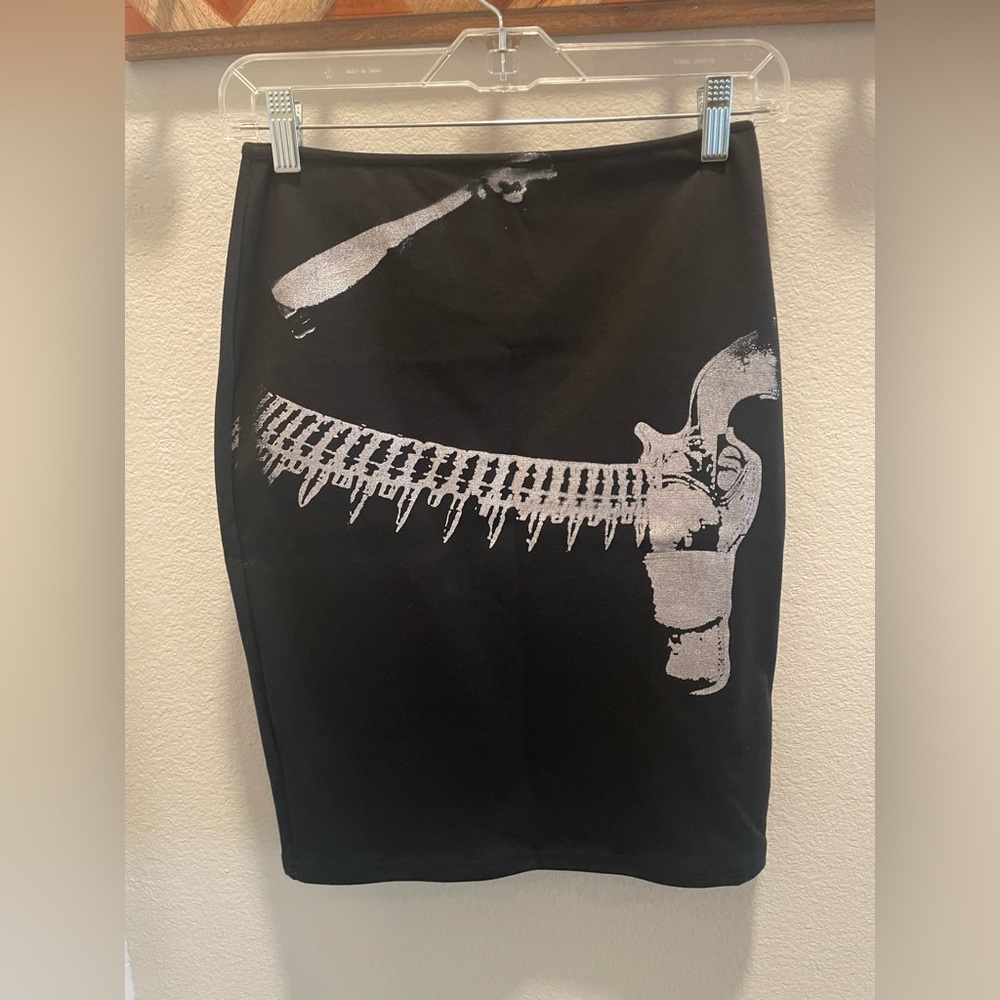Abi Ferrin hand painted skirt small